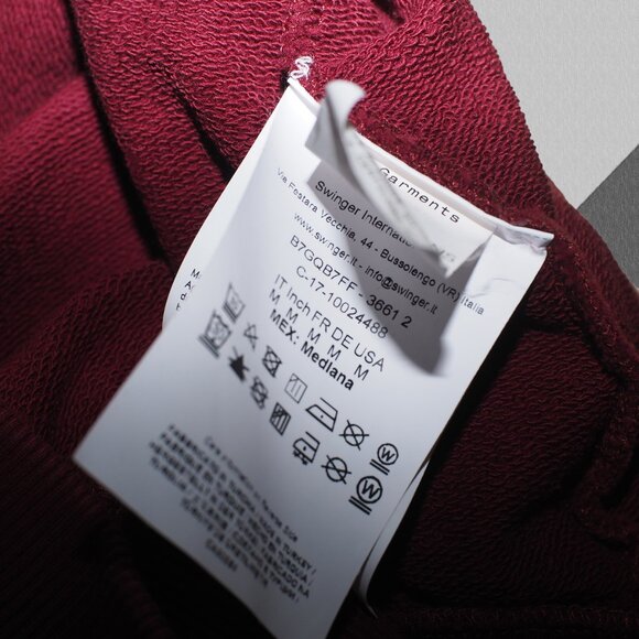 Versace Jeans Crewneck Sweatshirt Authentic Tiger Graphic Men's Medium Red - Picture 7 of 8